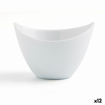 Bļoda Quid Gastro Fun Aperitīvs Keramika Balts 9 x 6 cm (12 gb.)