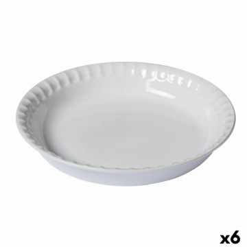 Форма для выпечки Pyrex Supreme Круглый 25,5 x 25,5 x 4 cm Белый (6 штук)