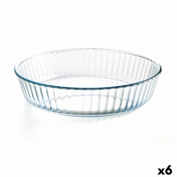 Форма для выпечки Ô Cuisine Круглый 26 x 26 x 5,9 cm Прозрачный (6 штук)