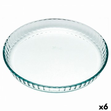 Форма для выпечки Pyrex Classic Круглый Простой Прозрачный 25 x 25 x 4 cm (6 штук)