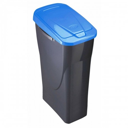 Atkārtoti Pārstrādājamo Atkritumu Tvertne Mondex Ecobin Zils Ar vāku 25 L image 1