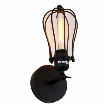 Настенный светильник EDM Vintage 11 x 16 x 32 cm Чёрный Металл 220-240 V 60 W