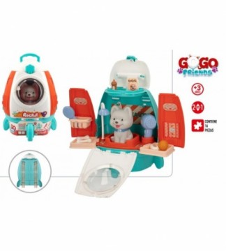 Color Baby Салон для груминга собак + рюкзак с аксессуарами 3+ CB49704