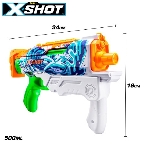 Zuru Ūdens pistole X-Shot Fast-Fill 0,5 lt 10 m 5+ CB47130 image 3