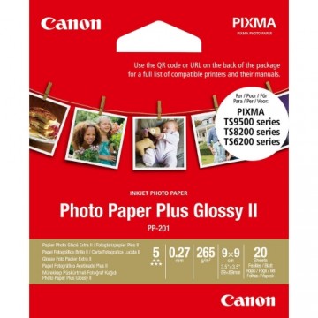 Глянцевая фотобумага Canon Plus Glossy II 9 x 9 cm
