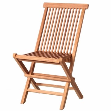 Bigbuy Home Садовое кресло Kayla 46,5 x 56 x 90 cm Натуральный древесина тика
