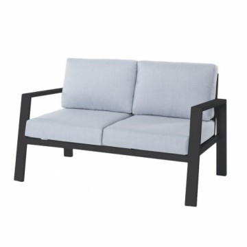 Bigbuy Home Divvietīgs dīvāns Thais 132,20 x 74,80 x 73,30 cm Alumīnijs