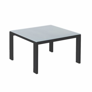 Bigbuy Home Centrālais galds Thais 70 x 70 x 41 cm Grafīts Alumīnijs