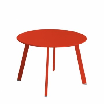 Bigbuy Home Вспомогательный стол Marzia 60 x 60 x 42 cm Красный Сталь