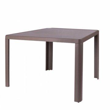 Bigbuy Home Обеденный стол Stella 90 x 90 x 75 cm Серый Алюминий