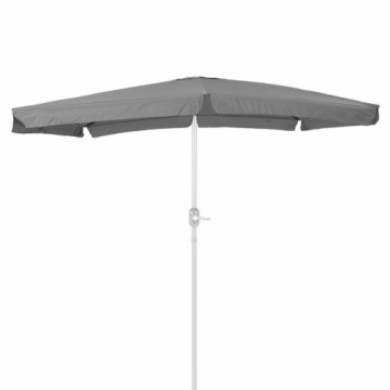 Bigbuy Home Пляжный зонт Thais 300 x 400 cm Pelēks Alumīnijs