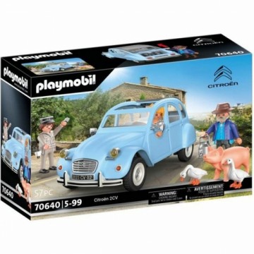 Набор машинок Playmobil Citroen 2CV 70646 Автомобиль Синий 57 Предметы