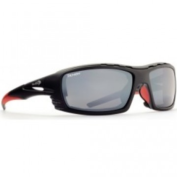 Demon Brilles DMN OUTDOOR, Polarized, 4 cat  Matt Black/Red