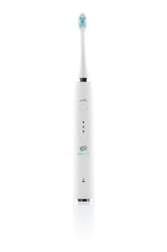 ETA  
         
       Toothbrush Sonetic Holiday 470790000 Rechargeable, For adults, Number of brush heads included 2, Number of teeth brushing modes 3, Sonic technology, White image 1