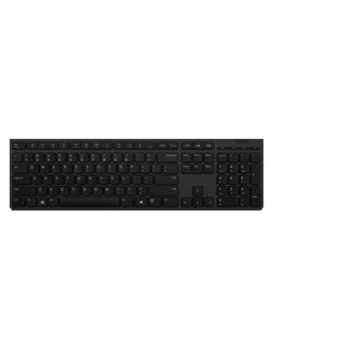 Lenovo Professional Wireless Rechargeable Keyboard 4Y41K04075 NORD, Grey, Scissors switch keys image 1