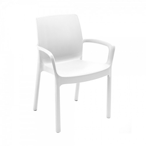 Krēsls Lord 60.5x54x82cm balts image 1
