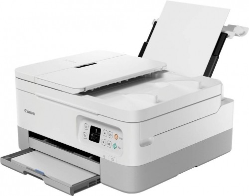 Canon all-in-one printer PIXMA TS7451a, white image 3