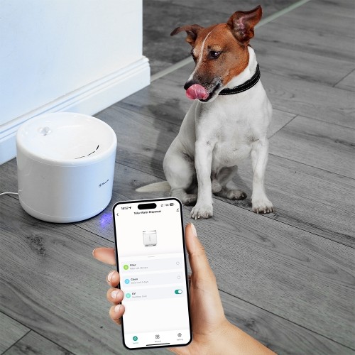 Tellur Smart WiFi Pet Water Dispenser, 2L white image 4