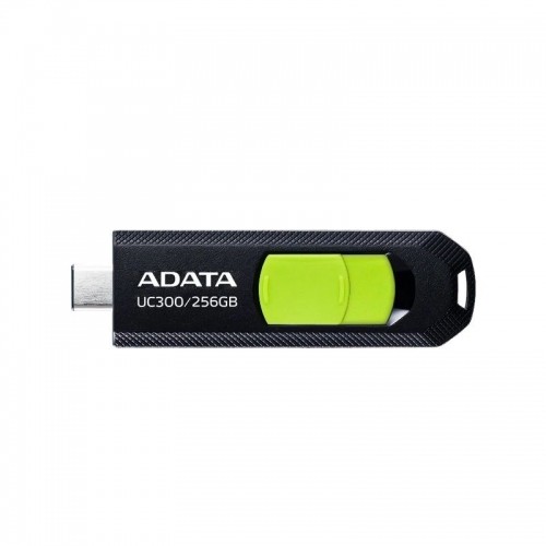 ADATA  
         
       FlashDrive  UC300 256 GB,  USB 3.2 Gen 1, Black/Green image 1