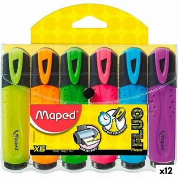 Флуоресцентный маркер Maped Peps Classic Разноцветный (12 штук)