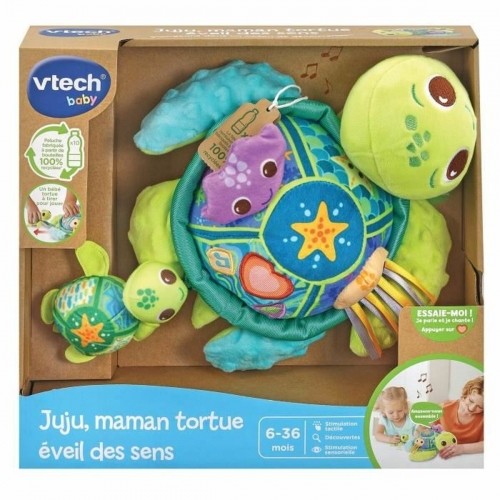 Pūkaina Rotaļlieta Vtech Baby  Juju, Mother Turtle  + 6 mēneši Pārstrādāts Muzikāls image 1