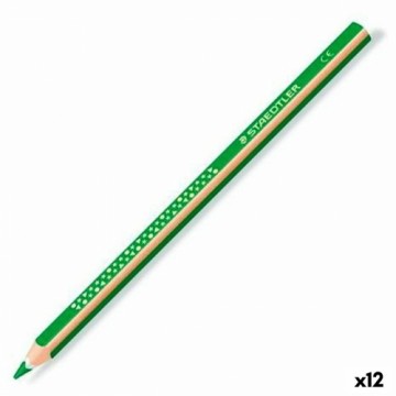 Цветные карандаши Staedtler Jumbo Noris Зеленый (12 штук)