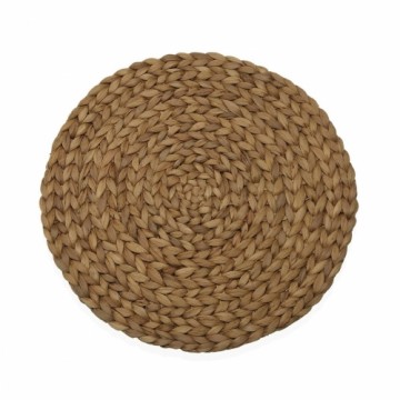 Galda paliktnis Versa Apaļš 38 x 1 x 38 cm Rotangpalma