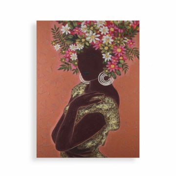 Картина Versa Зеленый Цветы Полотно Сосна 2,8 x 90 x 120 cm