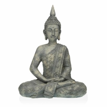 Декоративная фигура Versa Серый Будда 19 x 40 x 28 cm Смола