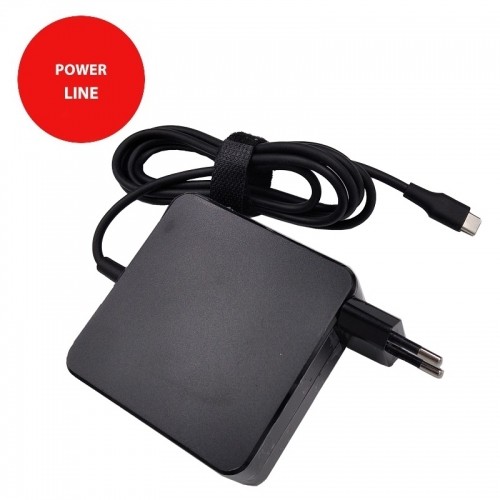 Extradigital Laptop Power Adapter USB-C, 100W, black image 1