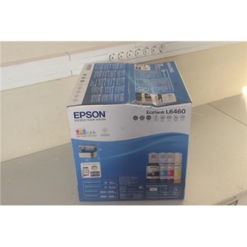 SALE OUT. Epson EcoTank L6460 Inkjet Printer Epson Multifunctional printer EcoTank L6460 Contact image sensor (CIS), 3-in-1, Wi-Fi, Black and white, DAMAGED PACKAGING