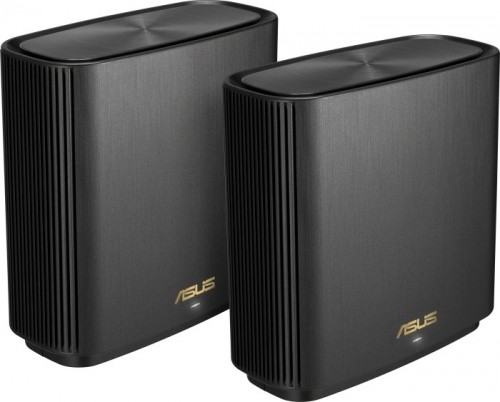 ASUS ZenWiFi AX (XT8) set of 2, router (black, set of two devices) image 1