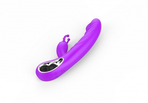 Erolab Cheeky Bunny G-spot & Clitoral Massager Purple (ZYCP01p) image 1