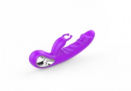 Erolab Cheeky Bunny G-spot & Clitoral Massager Purple (ZYCP01p) image 3