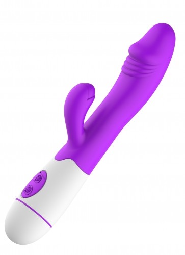 Erolab Dodger G-spot & Clitoral Massager Purple (ZYCD01p) image 1