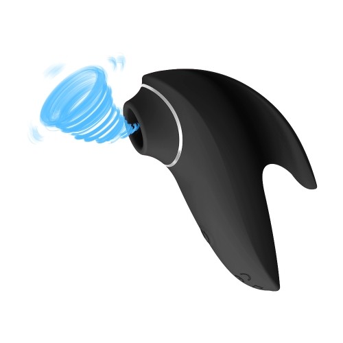 Erolab Dolphin Vacuum Clitoral Massager Black (VVS01b) image 2