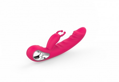 Erolab Cheeky Bunny G-spot & Clitoral Massager Rose Pink (ZYCP01r) image 3