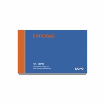 Delivery Notebook DOHE 50079D 1/8 100 Loksnes (10 gb.)
