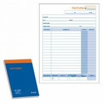 Invoice Book DOHE 50006 1/4 100 Loksnes (10 gb.)