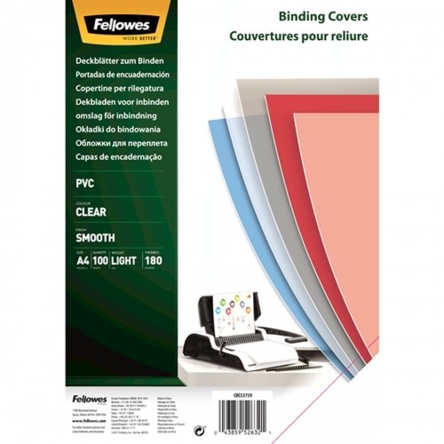 Binding Covers Displast Caurspīdīgs A4 (100 gb.) image 1