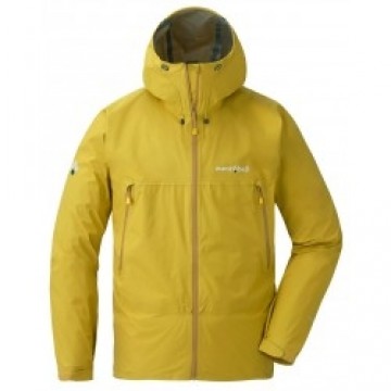 Mont-bell Jaka Rain Trekker jacket M M Mustard