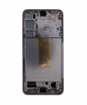 LCD display + Touch Unit + Front Cover Samsung S916 Galaxy S23+ Lavender (Service Pack)