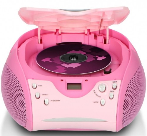 Portable stereo FM radio with CD player Lenco SCD24P image 3