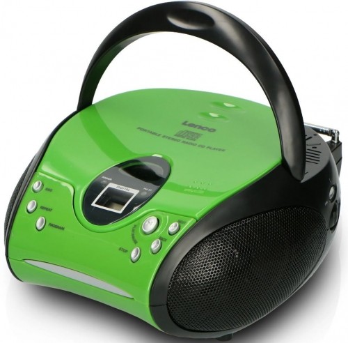 Portable stereo FM radio with CD player Lenco SCD24GB image 2