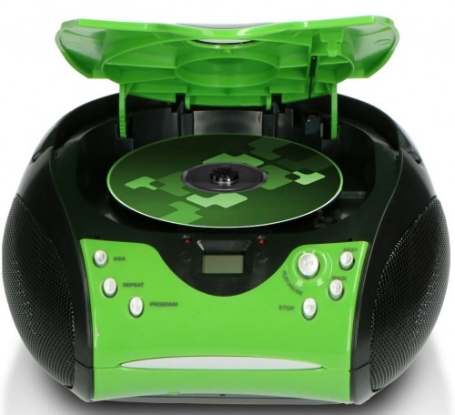 Portable stereo FM radio with CD player Lenco SCD24GB image 3
