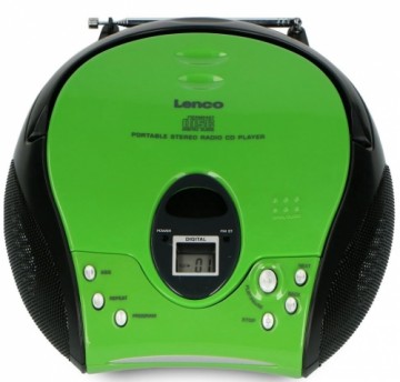 Portable stereo FM radio with CD player Lenco SCD24GB
