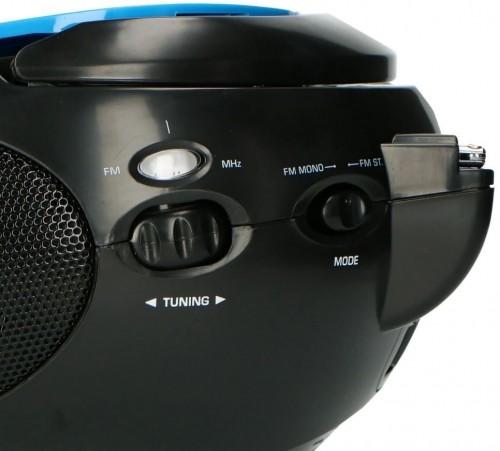 Portable stereo FM radio with CD player Lenco SCD24BB image 4