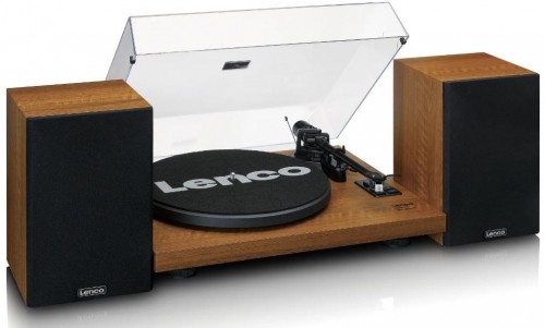 LENCO LS-480WD - RECORD PLAYER WITH BUILT-IN AMPLIFIER AND BLUETOOTH® PLUS 2 EXTERNAL SPEAKERS image 4