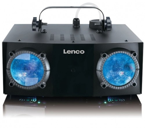 LENCO LFM-110BK - DUAL MATRIX PARTY LED LIGHT AND FOG MACHINE image 1