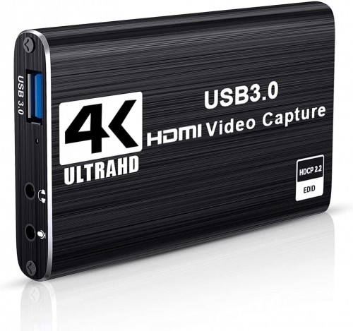 RoGer HDMI Video Capture Card 4K@60FPS / USB 3.0 / HDCP 2.2 image 1